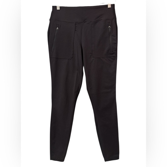 The North Face Pants - The North Face Black Joggers with Tapered Fit and Matte Finish